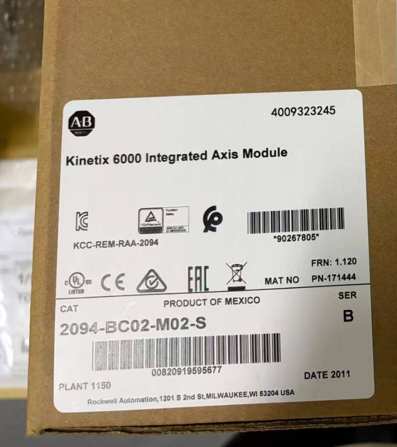 New 2094-BC02-M02-S/B Kinetix 6000 Integrated Axis Module Free Shipping doo