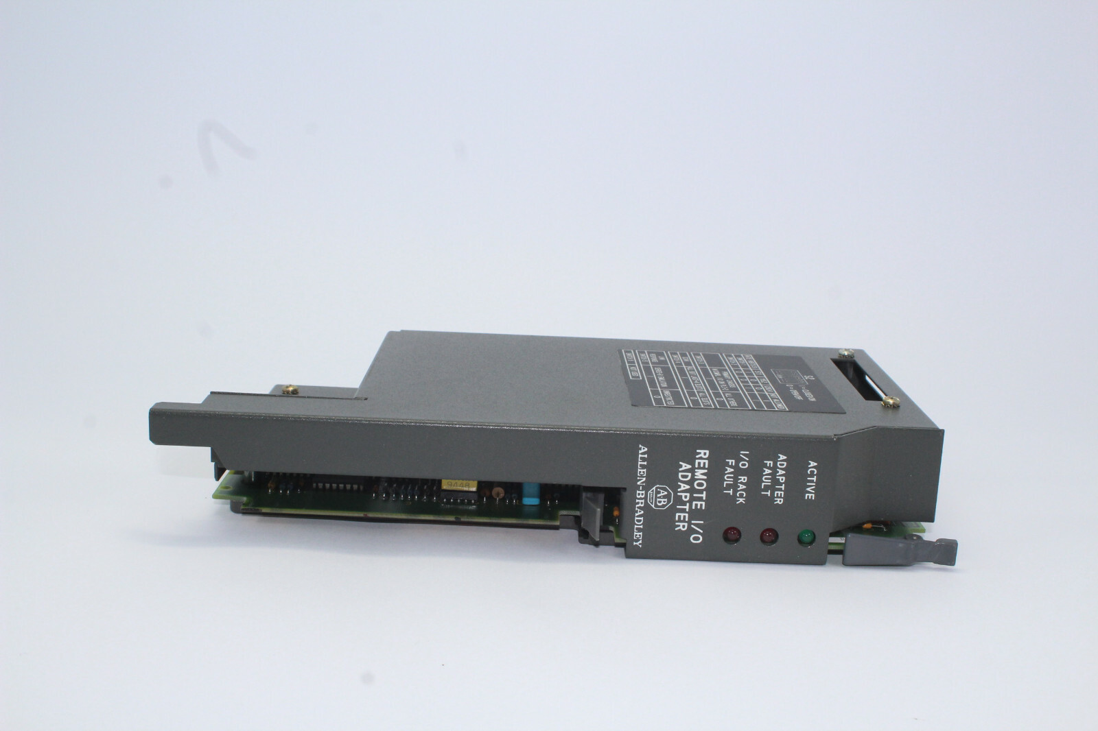 Allen-Bradley 1771-ASB Ser D Rev H Input/Output Adapter Module 5VDC 1.2A Used