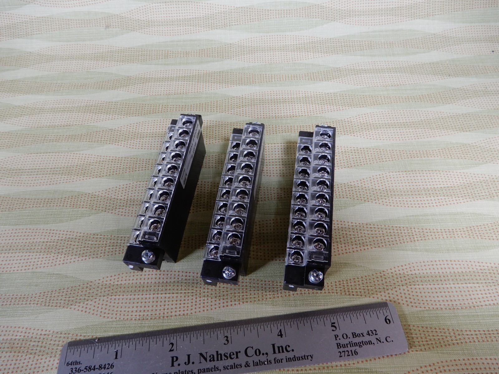 Allen-Bradley 1769-RTBN18 CompactLogix Terminal Blocks Qty 3 Taken From NOS BX