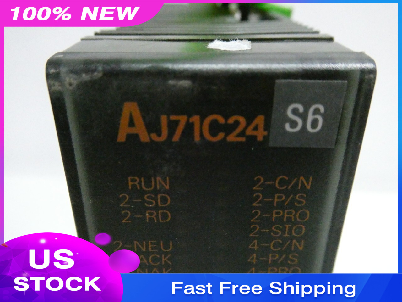 Mitsubishi AJ71C24 Computer Link Module US Free TAX