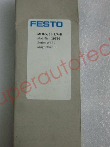 Festo MFH-5/3E-1/4-B 19786 Solenoid Valve New One Expedited Shipping