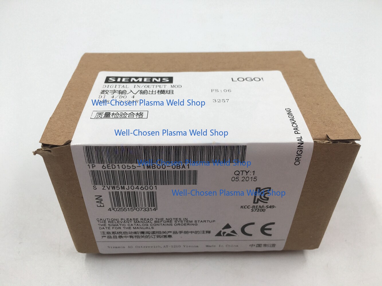 New Siemens 6ED1055-1MB00-0BA1 6ED1 055-1MB00-0BA1 PLC DM8 12/24R