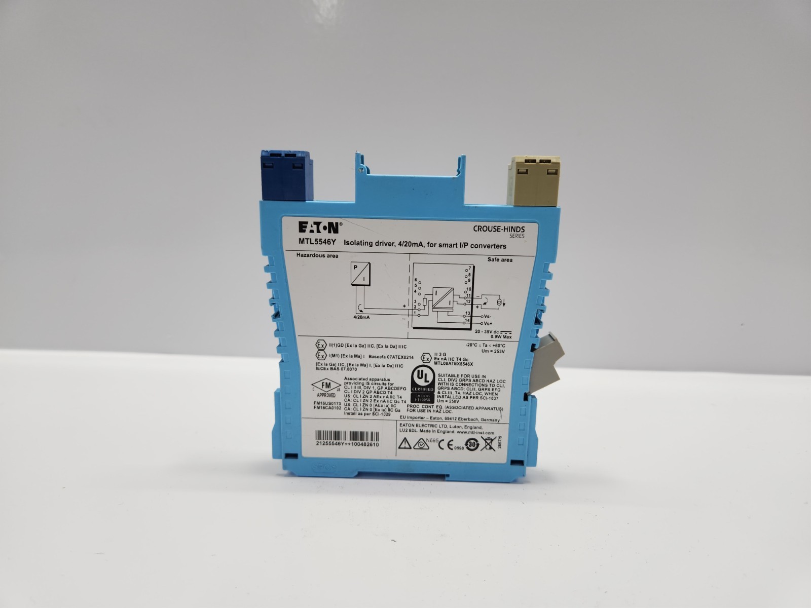 EATON MTL5546Y CROUSE-HINDS SERIES ISOLATING DRIVER