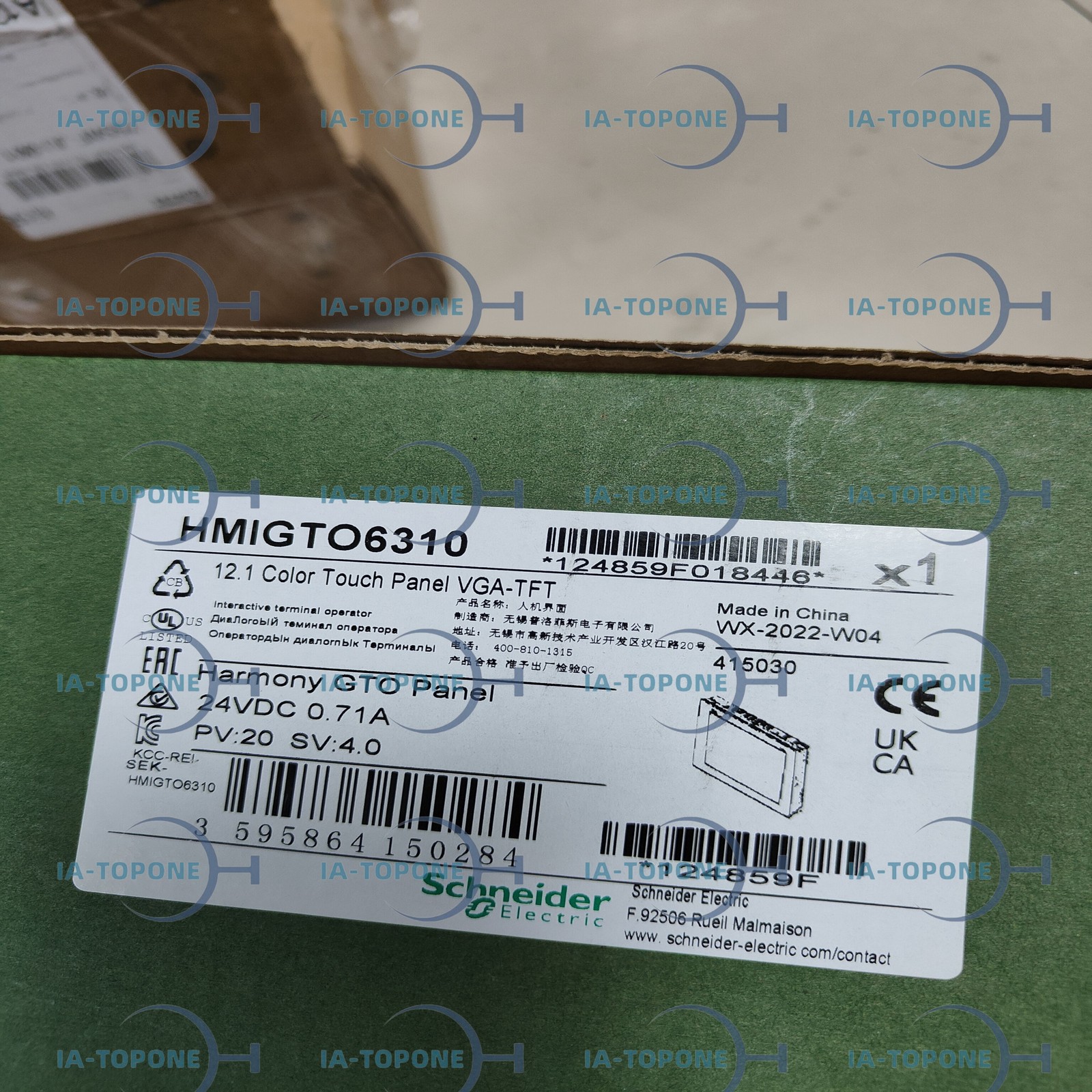 US Stock 1PC NEW Schneider HMIGTO6310 Expedited Ship Available