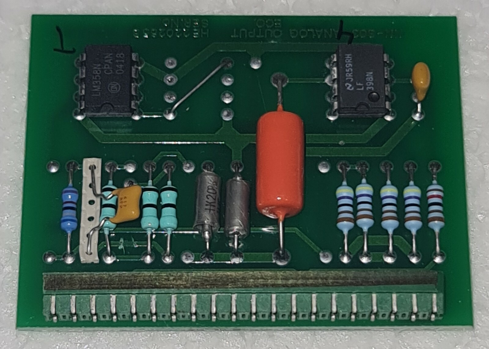NORCONTROL NN-803.4 ANALOG OUTPUT ECO. BOARD HE220265B
