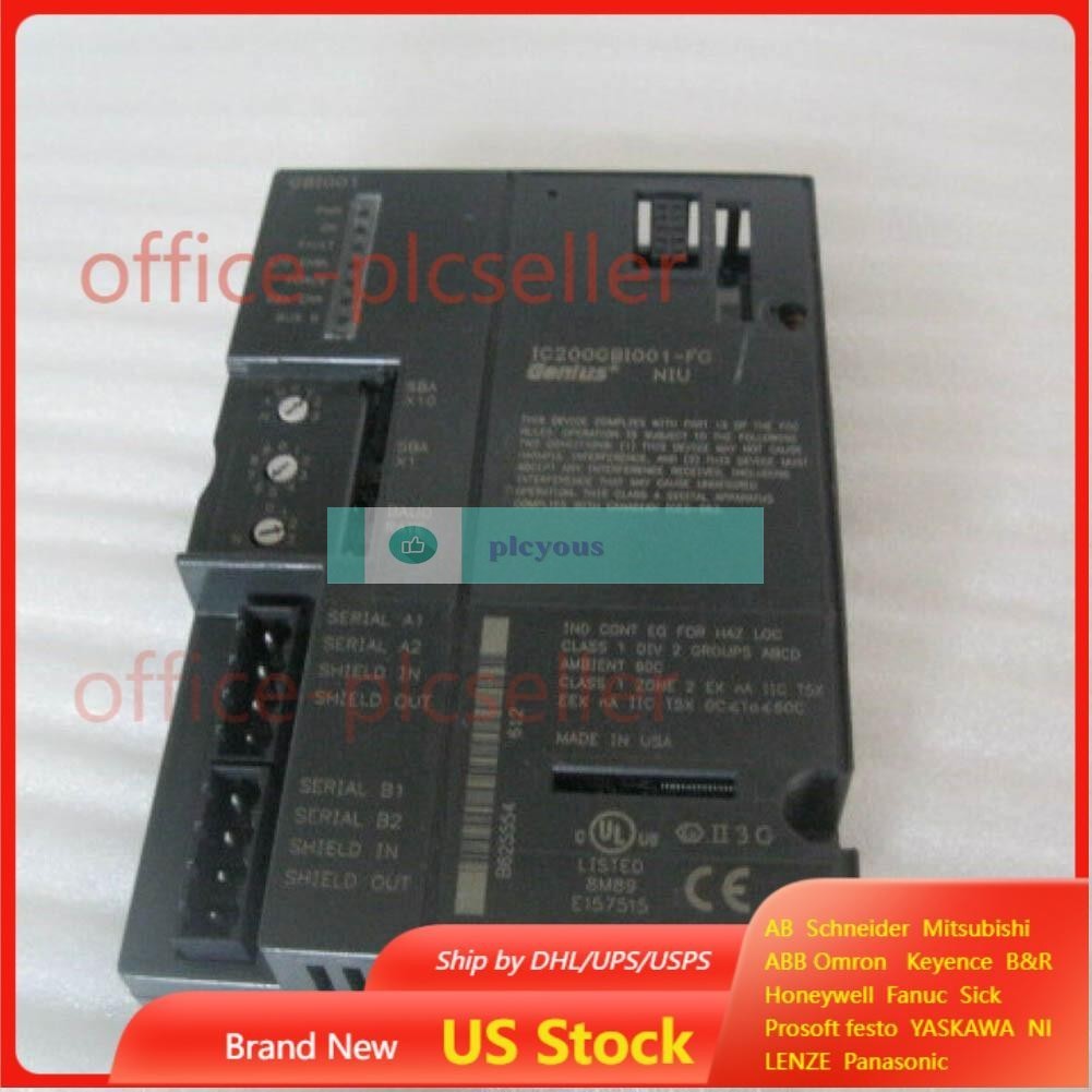 1PCS — NEW GE FANUC power supply module IC200GBI001 Tested US Free TAX