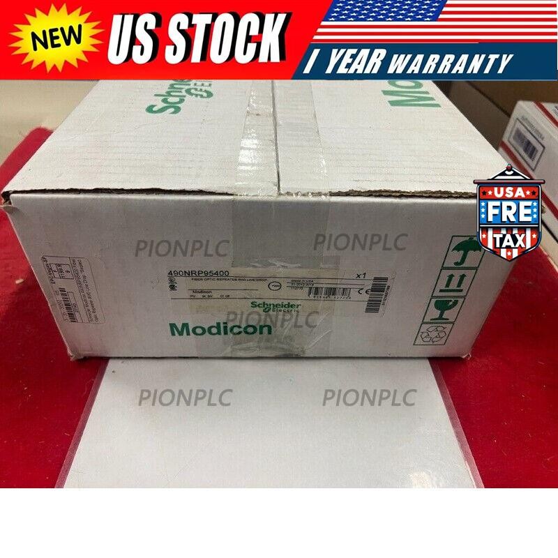 SND 490NRP95400 Modicon Fiber Line Drop Repeater 490-NRP-954-00 US Free TAX