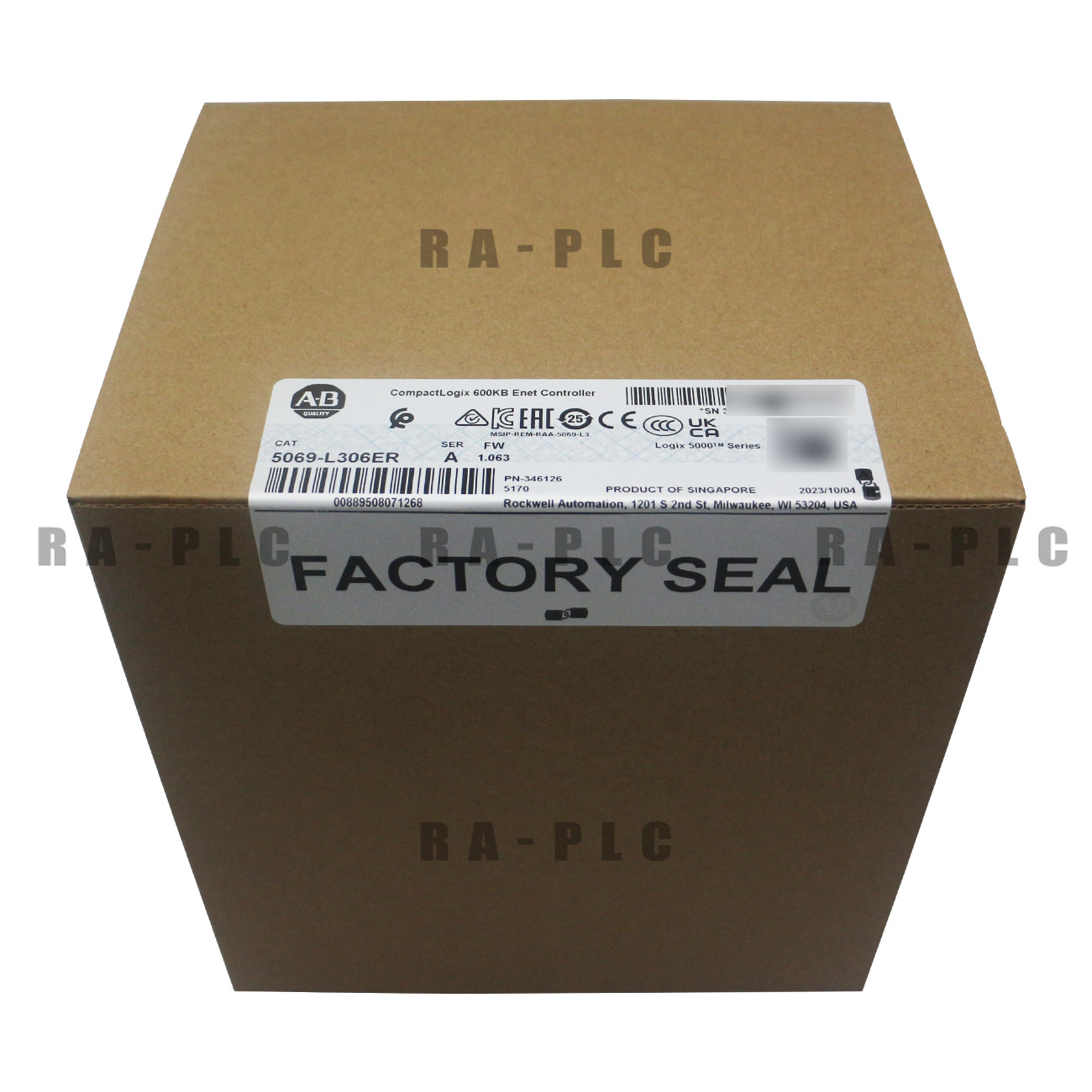 New Allen Bradley 5069-L306ER 5069L306ER Allen Bradley 600KB Enet Controller
