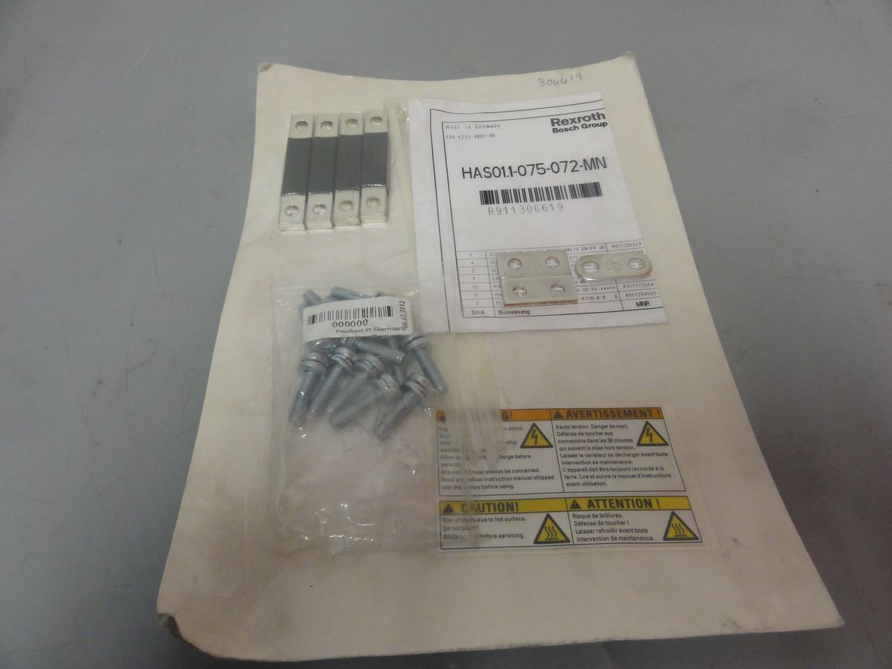 Rexroth Bosch HAS01.1-075-072-MN Indramat Connector Kit