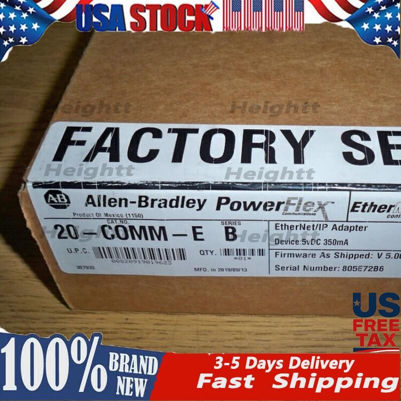 20-COMM-E Allen Bradley EtherNet/IP Adapter Series B Sealed 20COMME US Free Tax