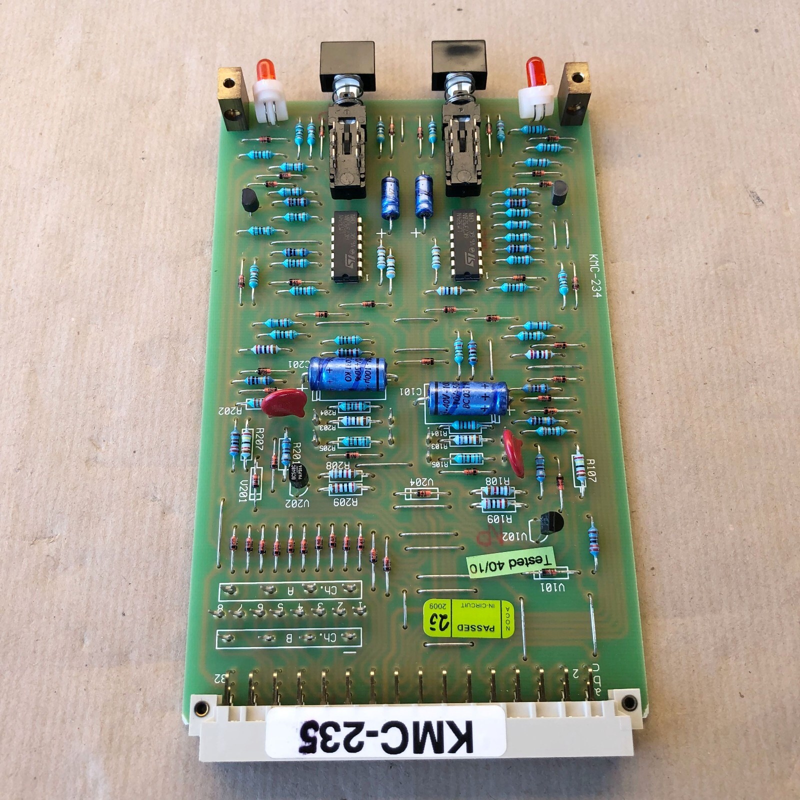 KONGSBERG AUTRONICA KMC-235 PCB CARD KMC-234