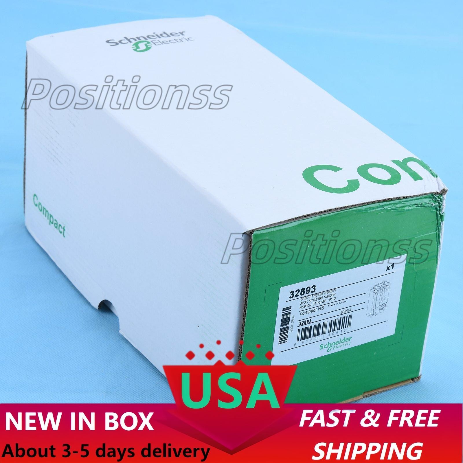 IPC New Schneider NS630N 3P 630A STR23SE Breaker Expedited Shipping