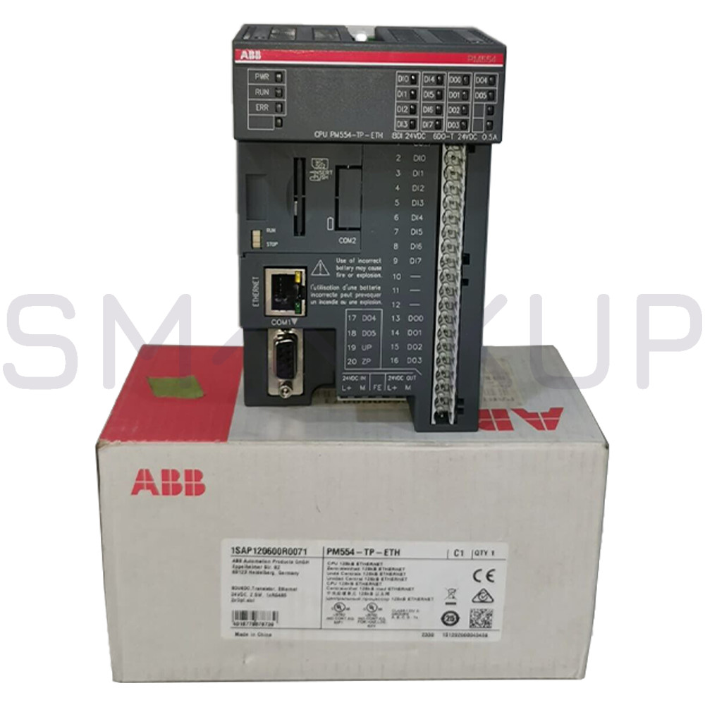 New In Box ABB PM554-TP-ETH PLC Programmable Controller Module