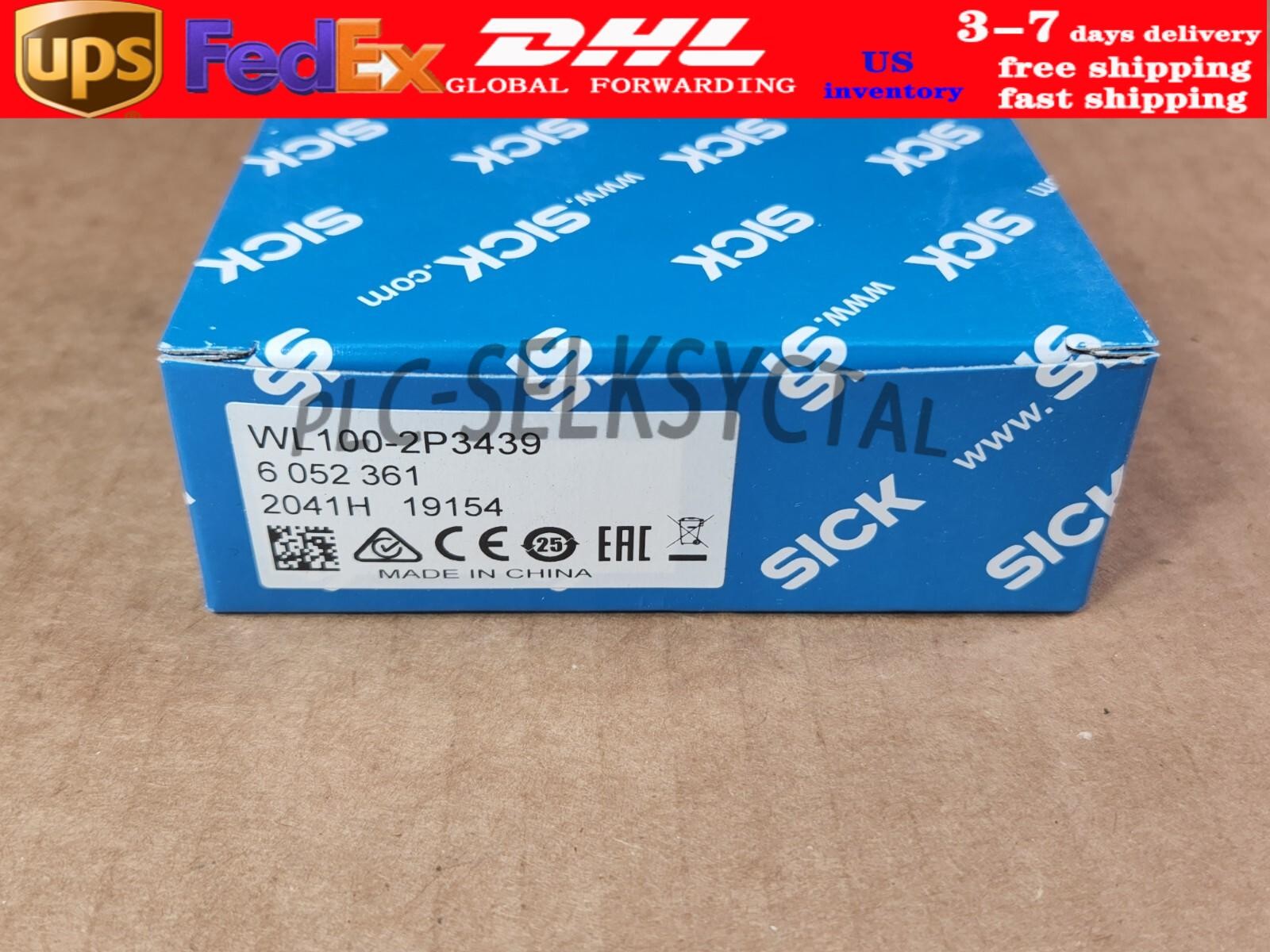SICK WL100-2P3439 Photoelectric Sensor New One WL1002P3439 Free Shipping