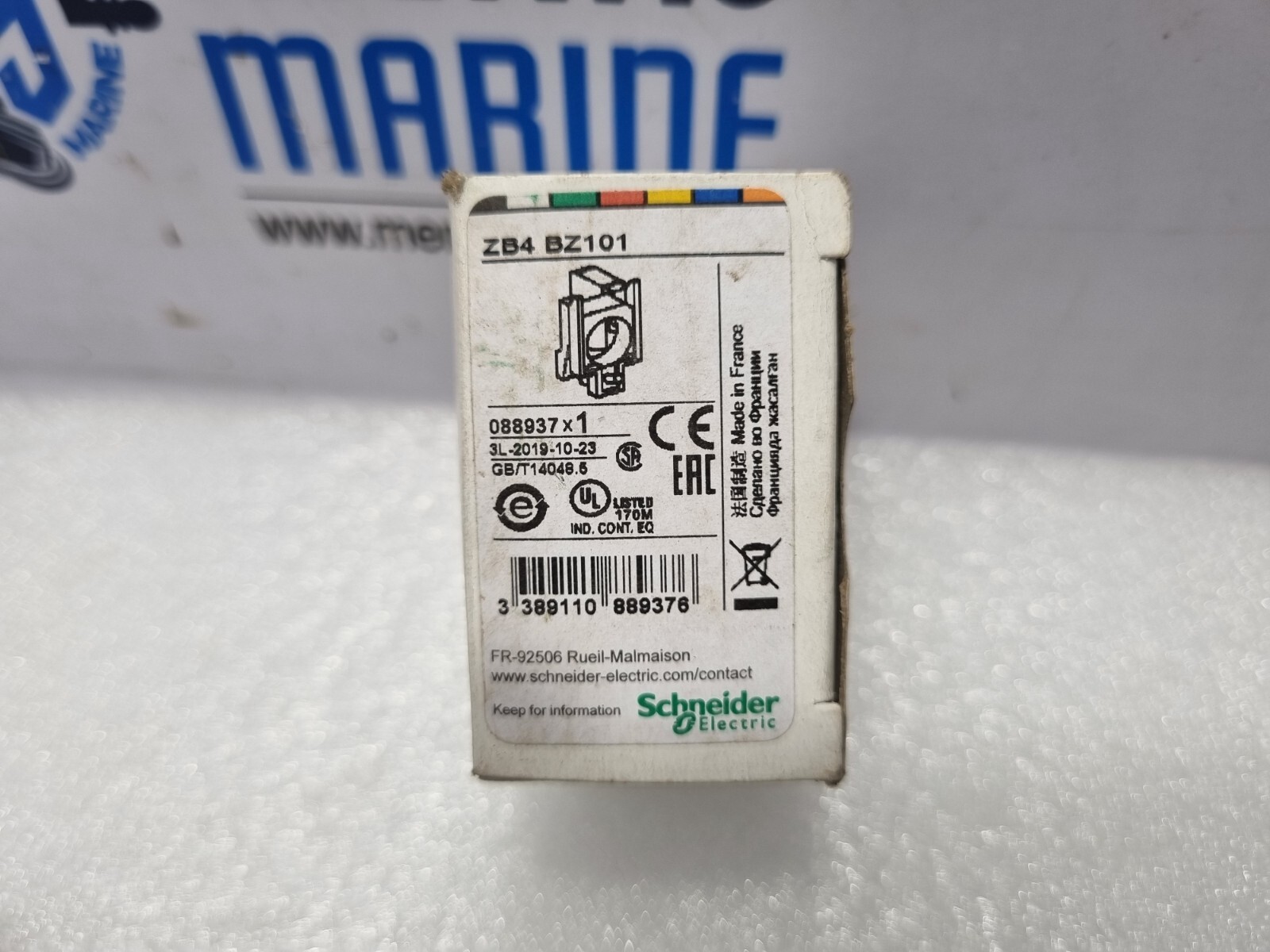 Schneider Electric ZB4 BZ101 Push Button 088937 ZBE-101