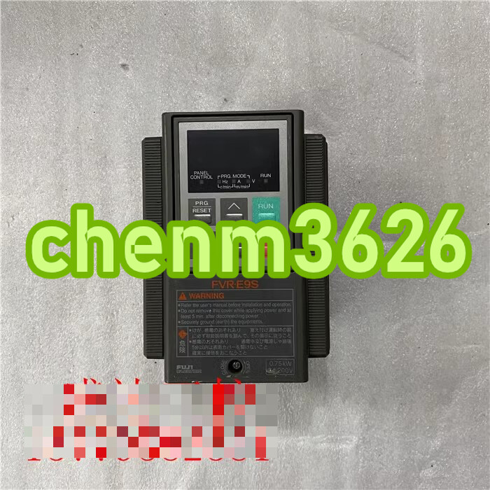 1PC USED Fuji inverter FVR0.75E9S-2JE 0.75KW 220V #YY