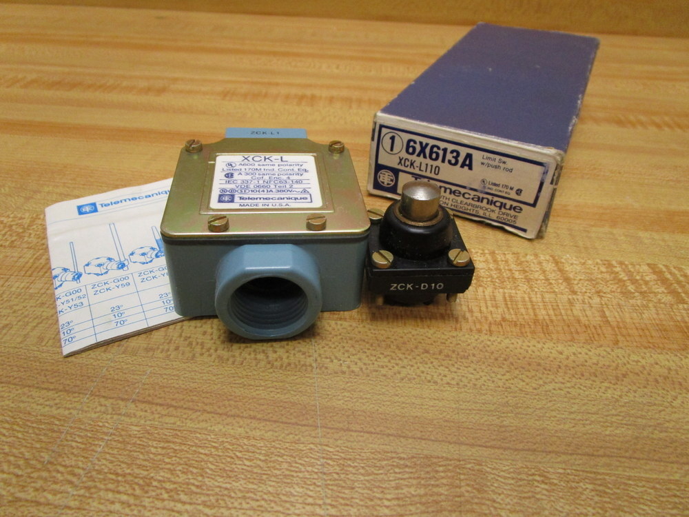 Telemecanique XCK-L110 Limit Switch XCKL110 6X613A