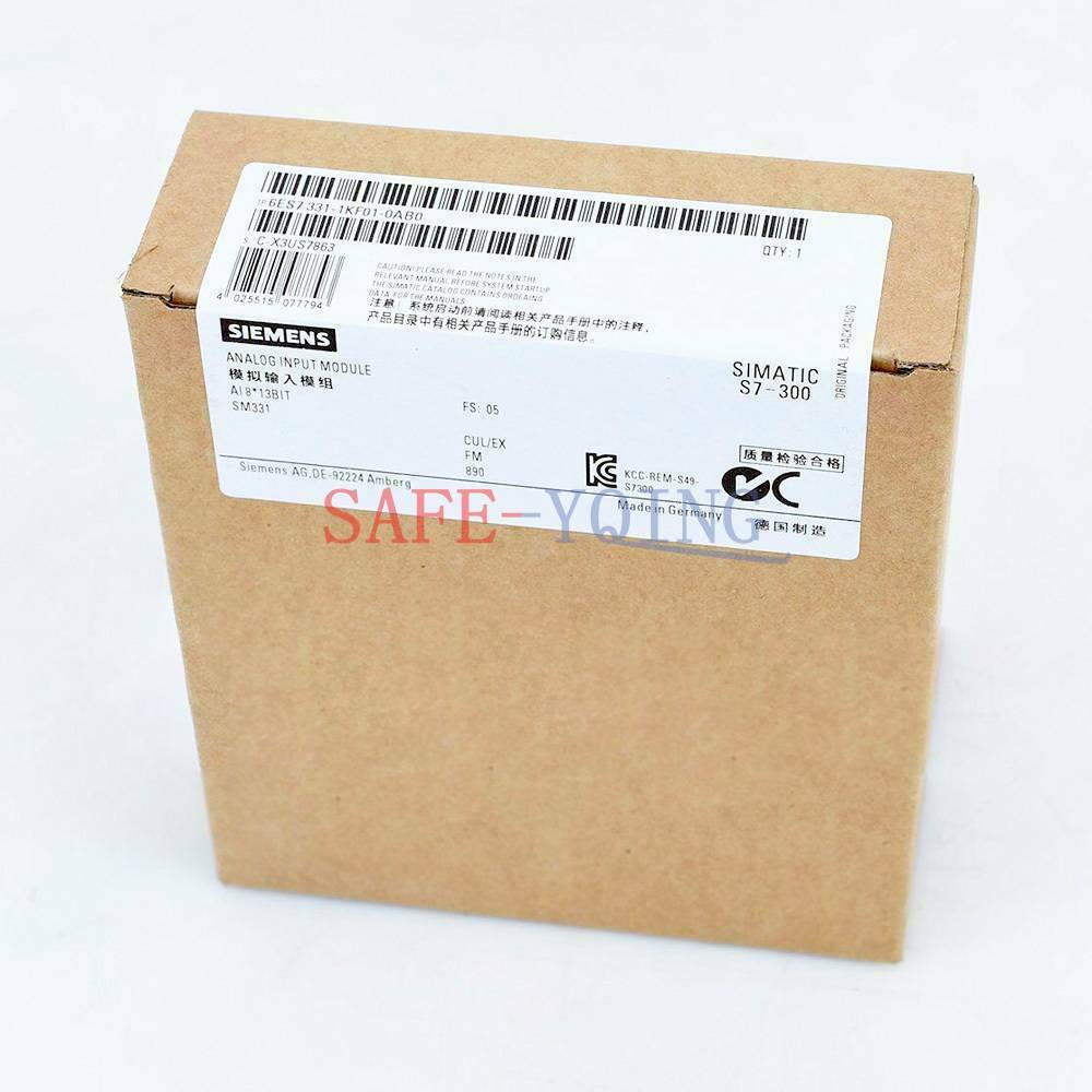 ONE Siemens 6ES7331-1KF01-0AB0 Analog Input 6ES7 331-1KF01-0AB0 NEW