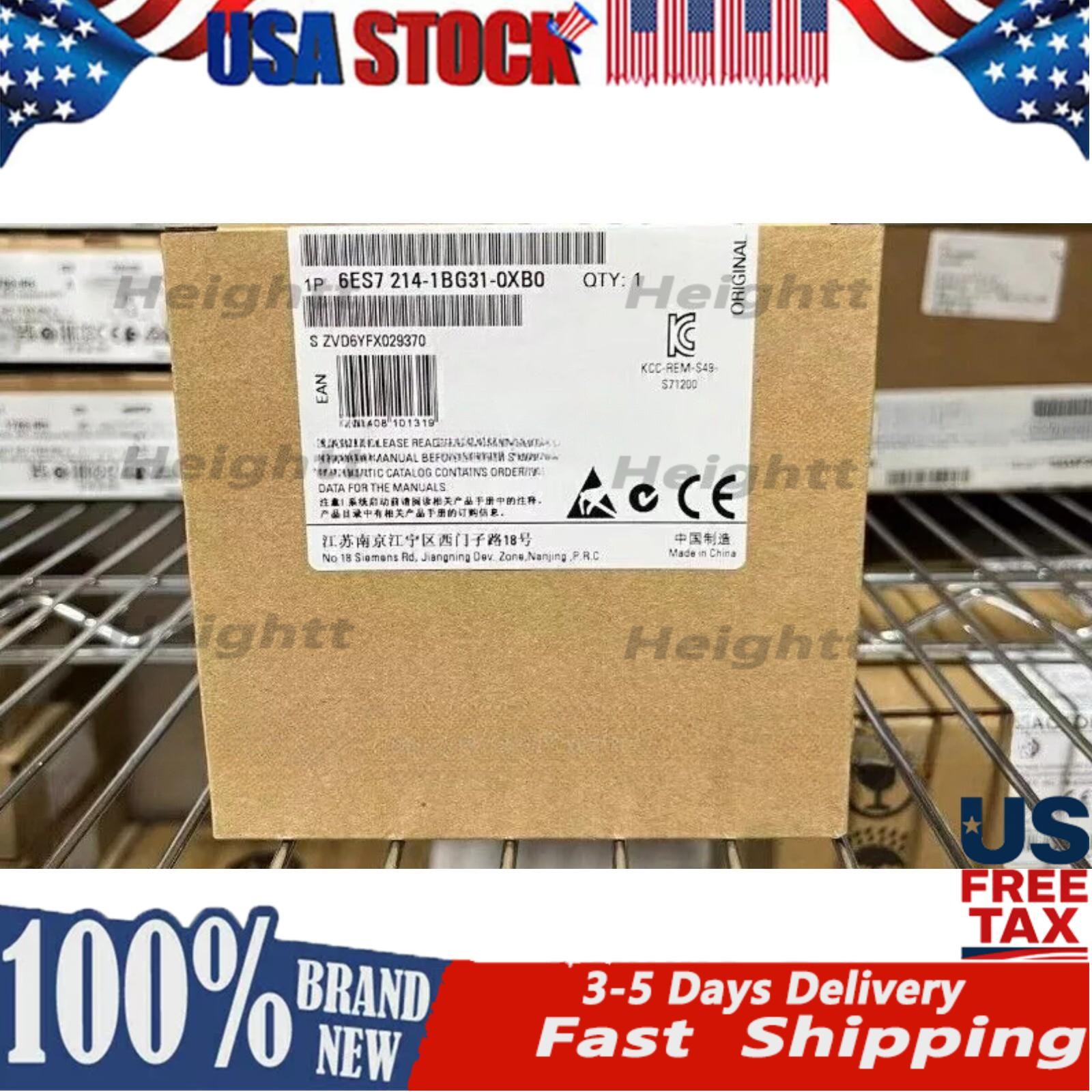 New Siemens 6ES7214-1BG31-0XB0 SIMATIC S7-1200 6ES7 214-1BG31-0XB0