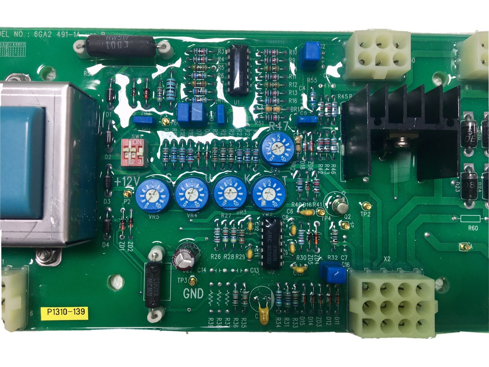 SIEMENS Automatic Voltage Regulator (AVR) Model No: 6GA2 491-1A Ver B