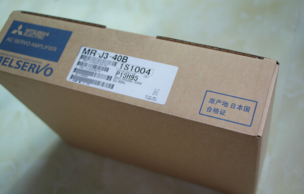 One Mitsubishi MR-J3-40B Servo Drive MRJ340B New In Box Expedited Shipping