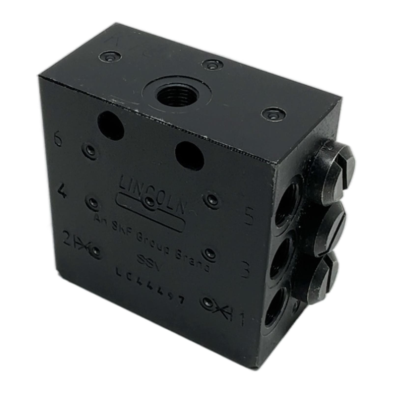 SSV 6-K LC44497 LINCOLN, Lincoln Progressive Metering Device 6 Outlets SSV6, …