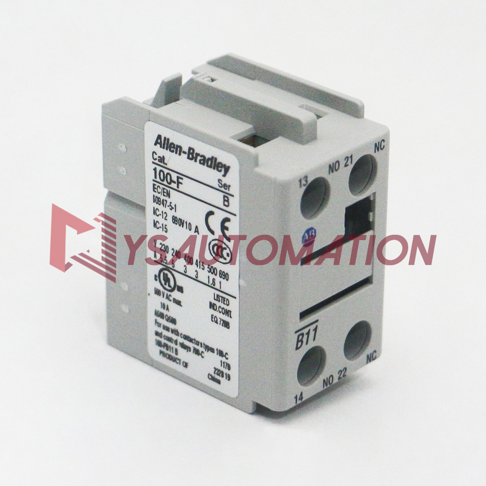 Allen Bradley 100-FB11 New in Box Auxiliary Contact Block 10A 690V SerB