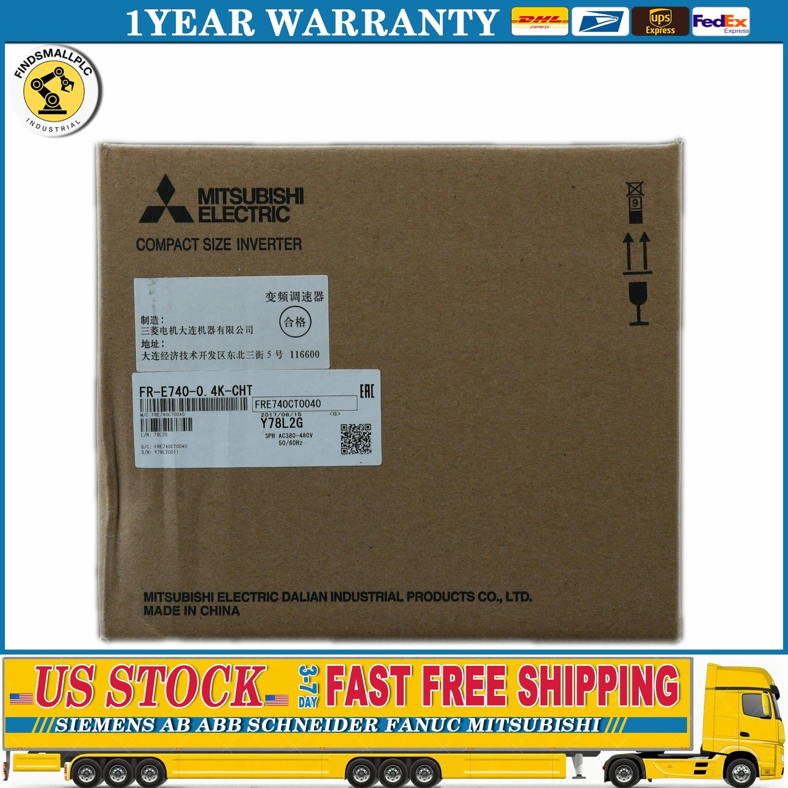 1PC Mitsubishi FR-E740-0.4K-CHT Inverter 0.4KW 380V New Fast Shipping