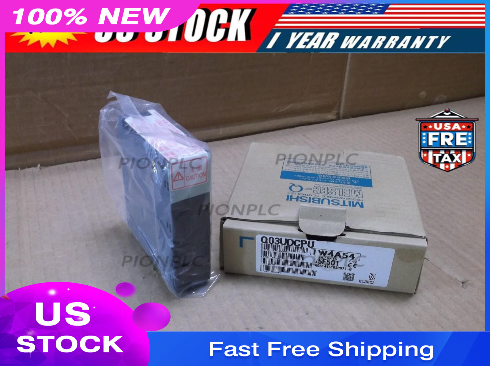 Q03UDCPU Mitsubishi NEW In Box PLC IQ CPU Processor Controller Module 4096 I/O