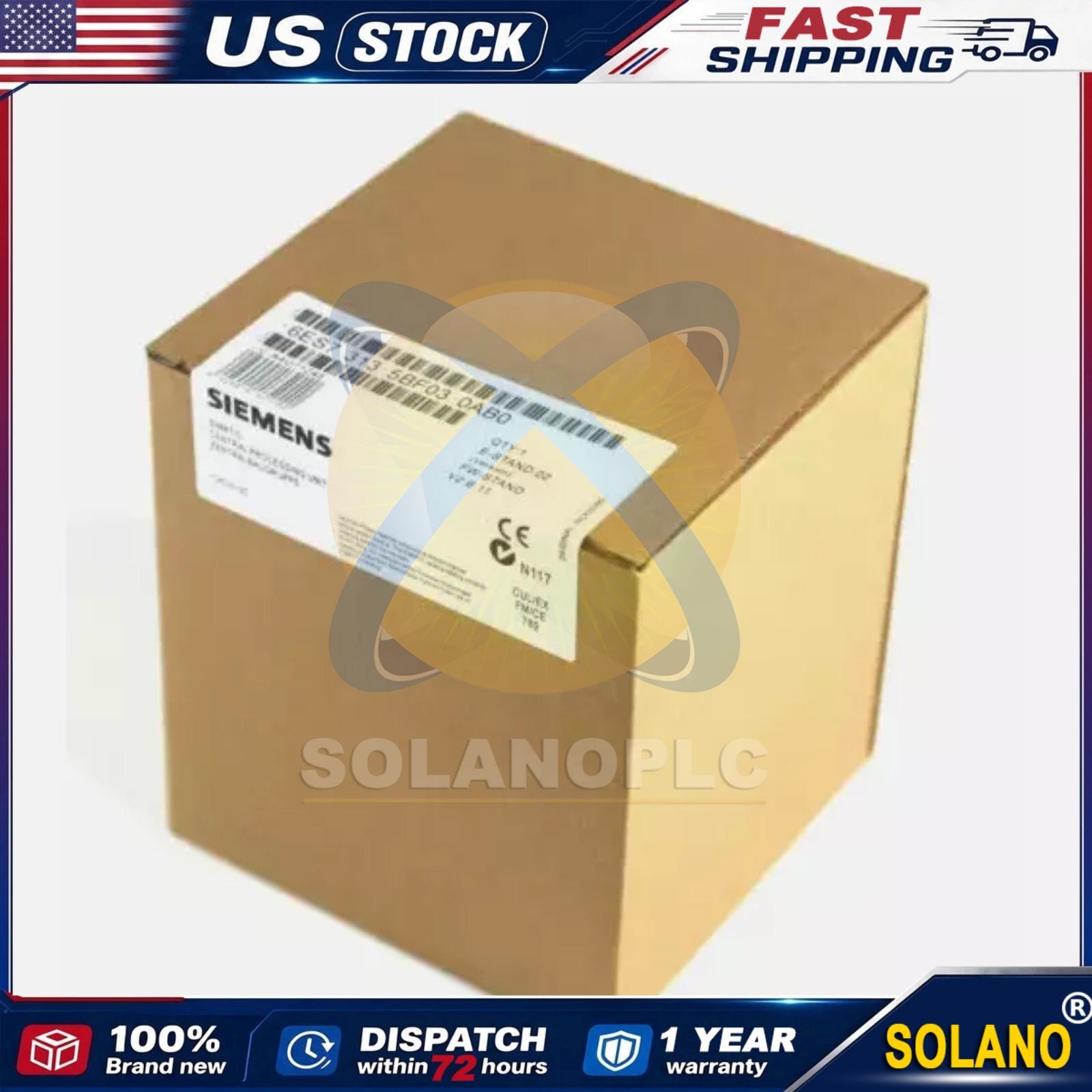 New Siemens CPU MODULE 6ES7313-5BF03-0AB0 6ES73135BF030AB0