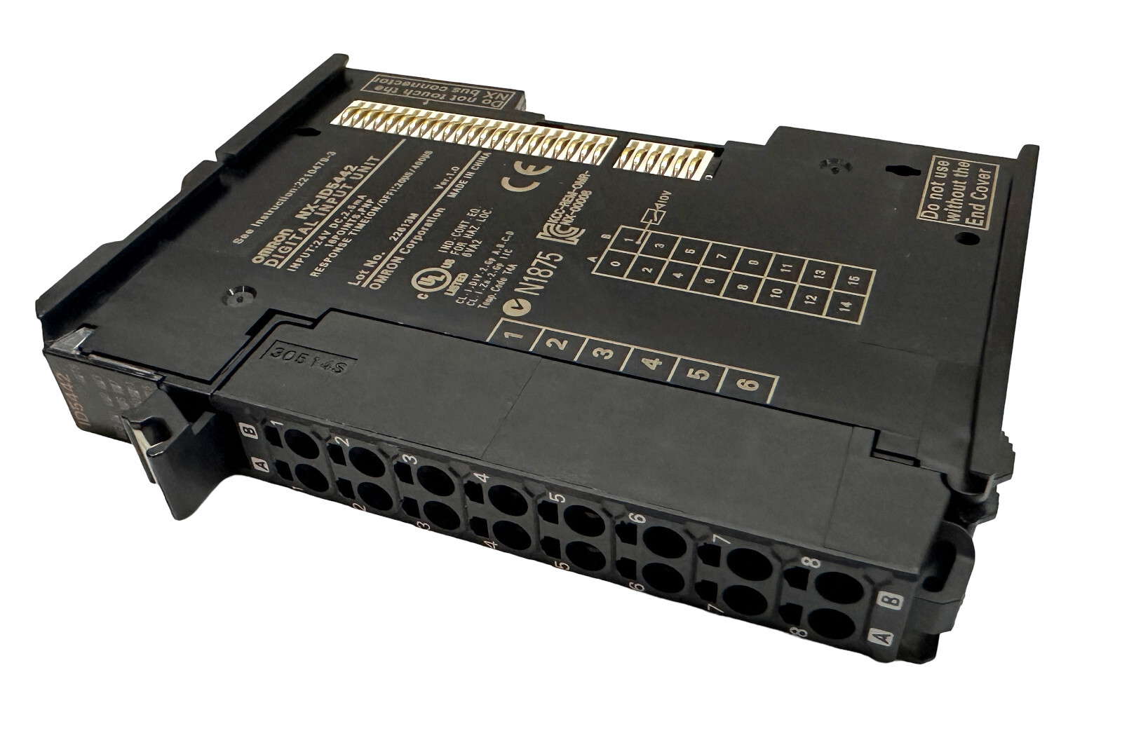 Omron NX-ID5442 Digital Input Unit 24VDC 2.5mA ID5442