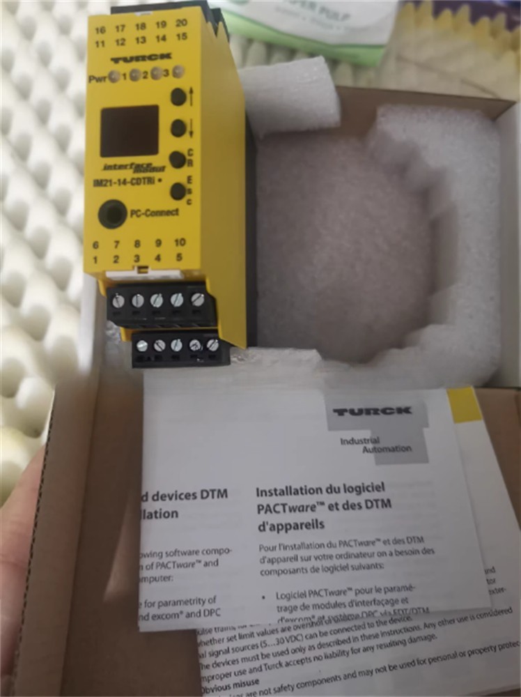 1pcs NEW TURCK IM21-14-CDTRI / 7505650 Rotation Speed Monitor
