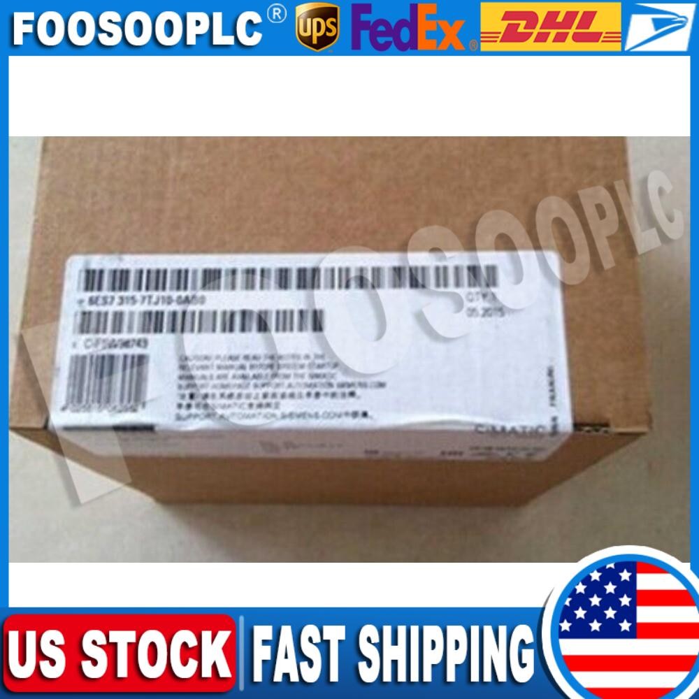 New Siemens S7-300 CPU 315T-3 PN/DP 6ES7315-7TJ10-0AB0 6ES7 315-7TJ10-0AB0