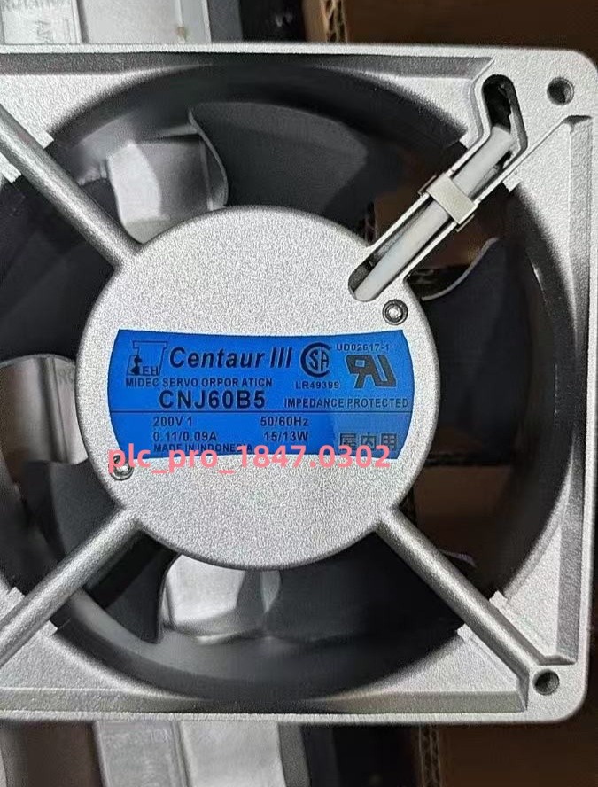 1PCS NEW Nidec CNJ60B5 200V 0.11/0.9A 15/13W 120*38MM AC Cooling Fan Fast ship