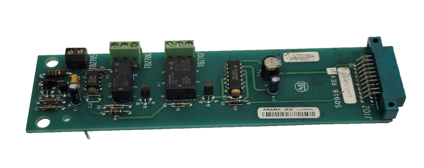 Allen Bradley 50916 Rev. 03 Trip Control Board J102 Allen-Bradley