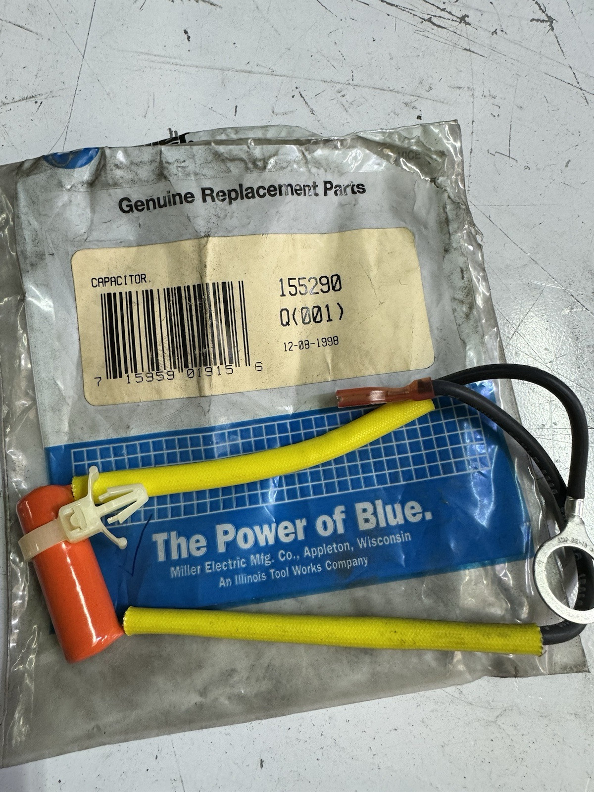 155290 Capacitor Assembly NEW | Miller Original Welder Part