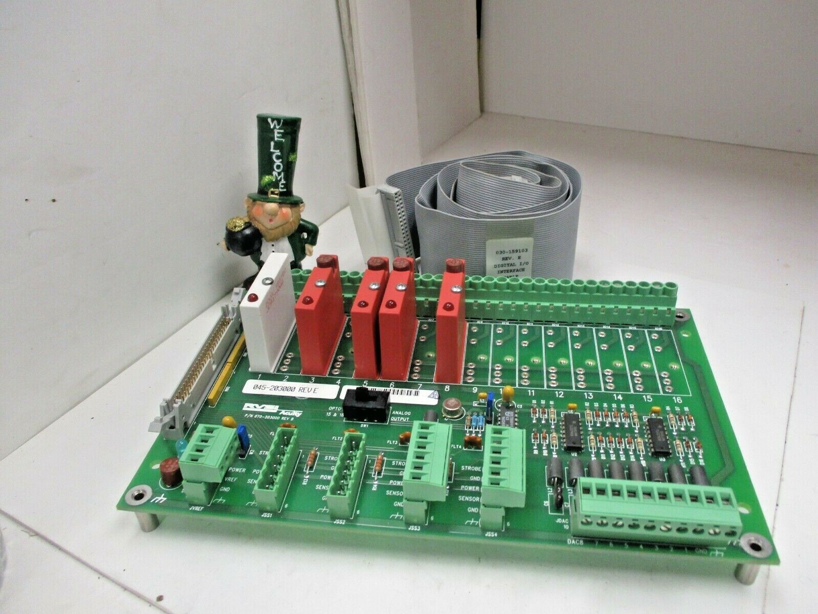 RVSI Acuity Simatic Cimatrix #070-203000 Rev B W/ Connector Circuit Board Works