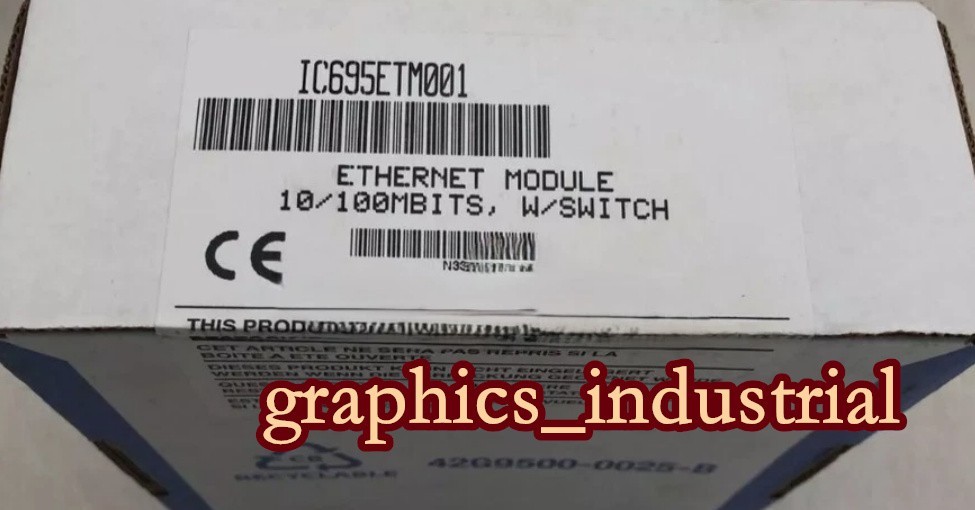 1PCS NEW For GE IC695LRE001 Fanuc Ethernet Interface Module IC695ETM001