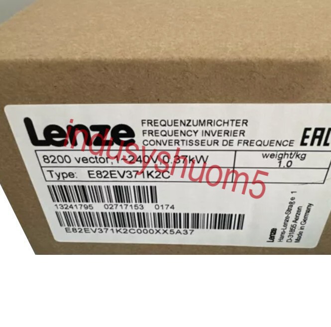 E82EV371K2C 1PCS Brand New Sealed LENZE 8200 Vector Frequency Inverter