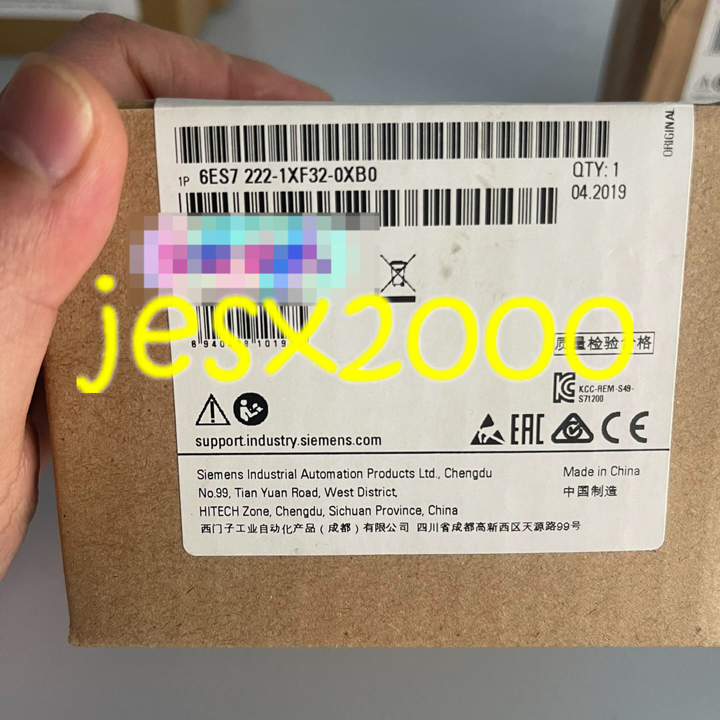 1PC NEW Siemens 6ES7222-1XF32-0XB0 6ES7 222-1XF32-0XB0 PLC MODULE IN BOX