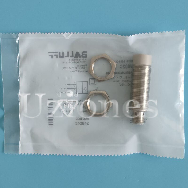 4-Pin Inductive Distance Sensor For Balluff BAW M18MG-UAC80F-S04G BAW002C 15-30V