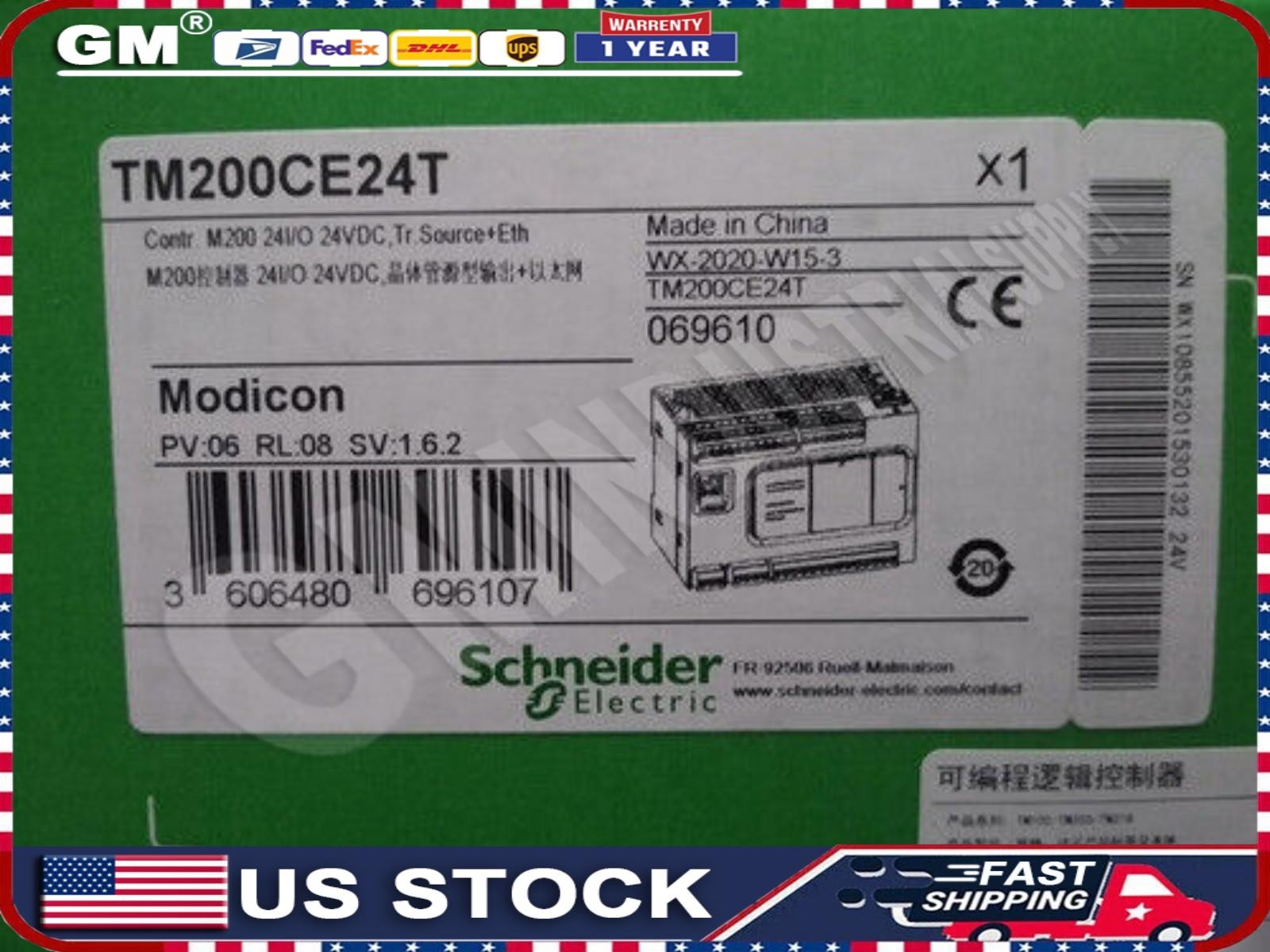 1PC New Schneider TM200CE24T PLC Module Expedited Shipping