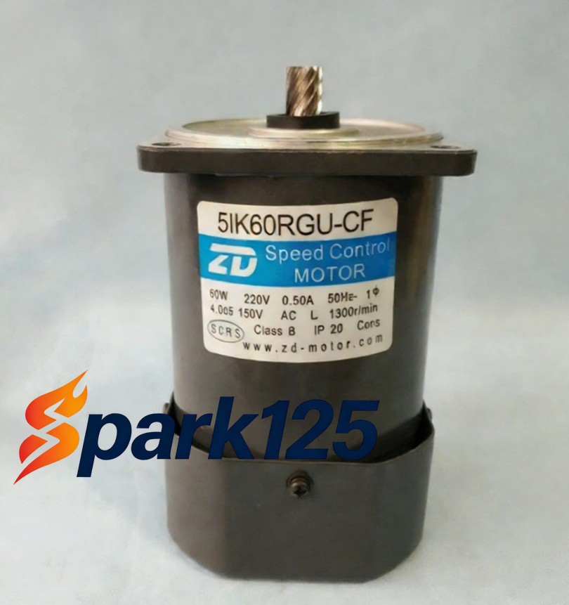 1PC NEW FOR Speed Control MOTOR 5IK60RGU-CF 60W 220V 0.50A 1300r/min 50Hz