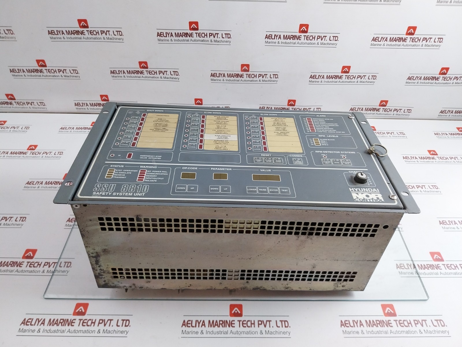 NORCONTROL SSU 8810 Safety System Unit NN-801.1, HE-220293E, HE220265 B