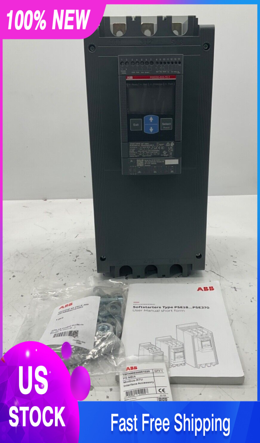 22A-D2P3N104 Allen-Bradley PowerFlex 4 0.75KW 1.0HP AC Drive NEW Factory Sealed