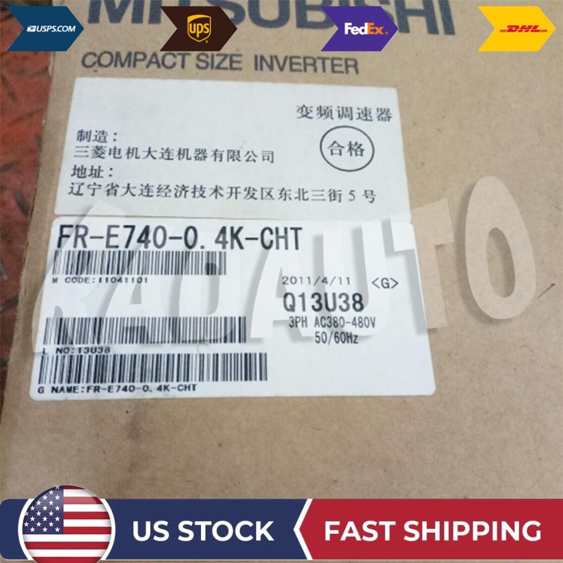 1PC New Mitsubishi FR-E740-0.4K-CHT PLC Module Inverter Box Fast Shipping