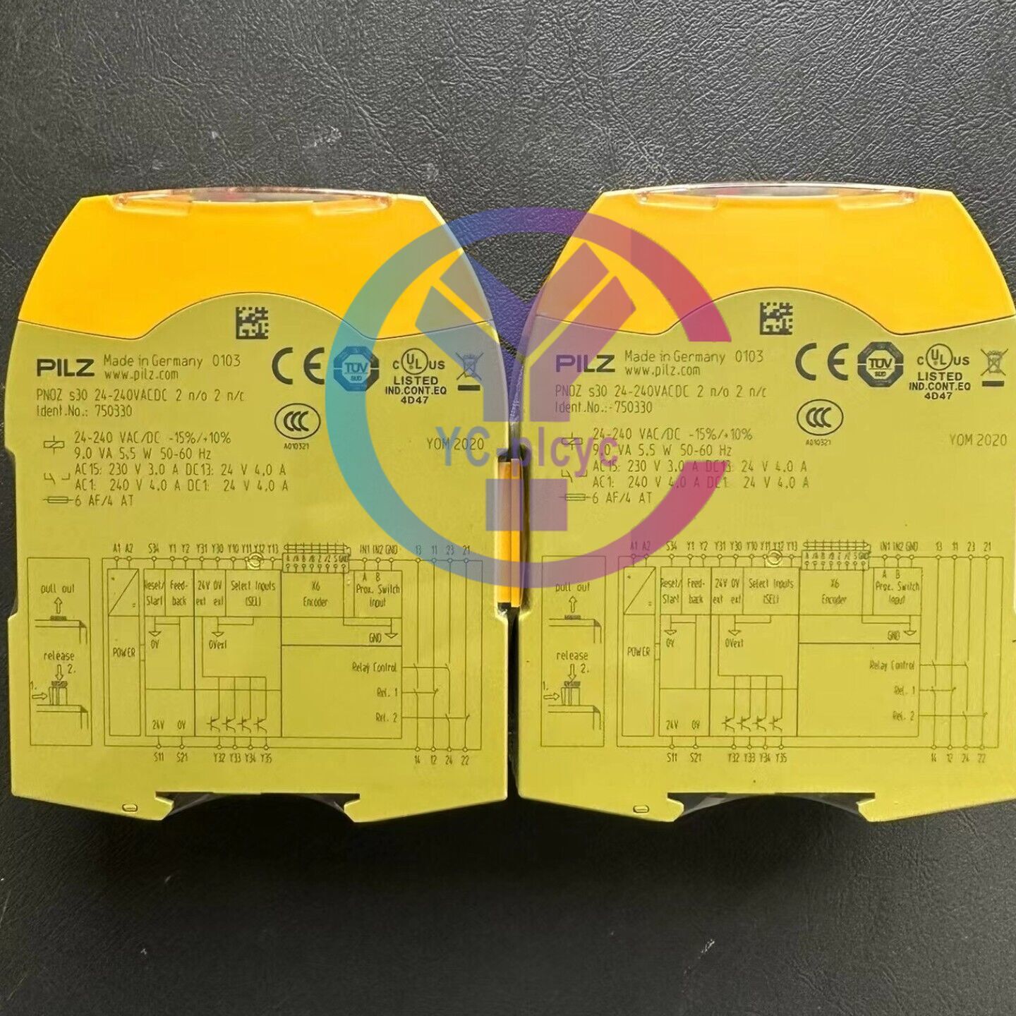 1pcs New PILZ 750330 PNOZ s30 24-240VACDC 2 n/o 2 n/c
