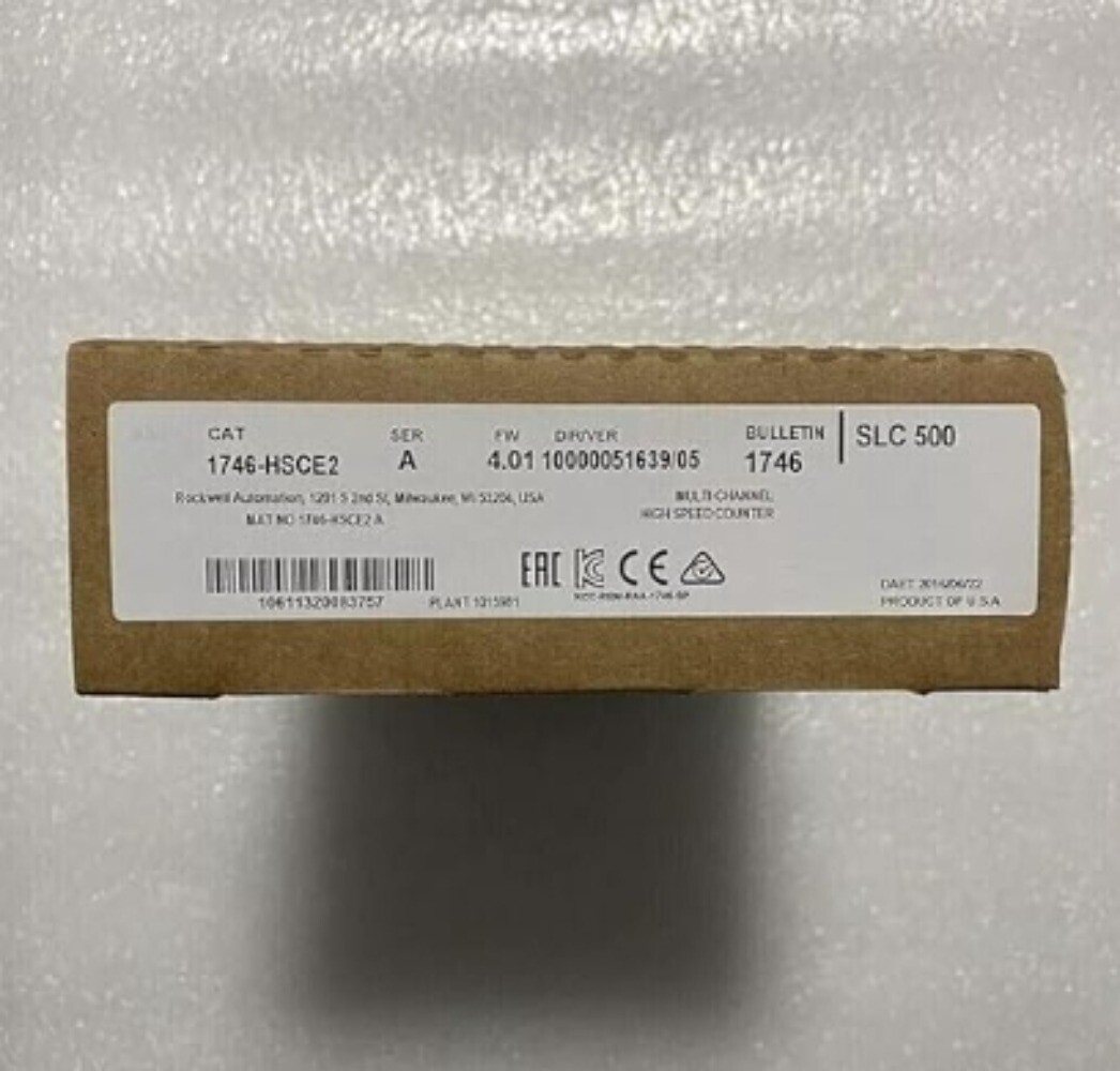 New AB 1746-HSCE2 Ser A Multi-Channel High Speed Counter Module