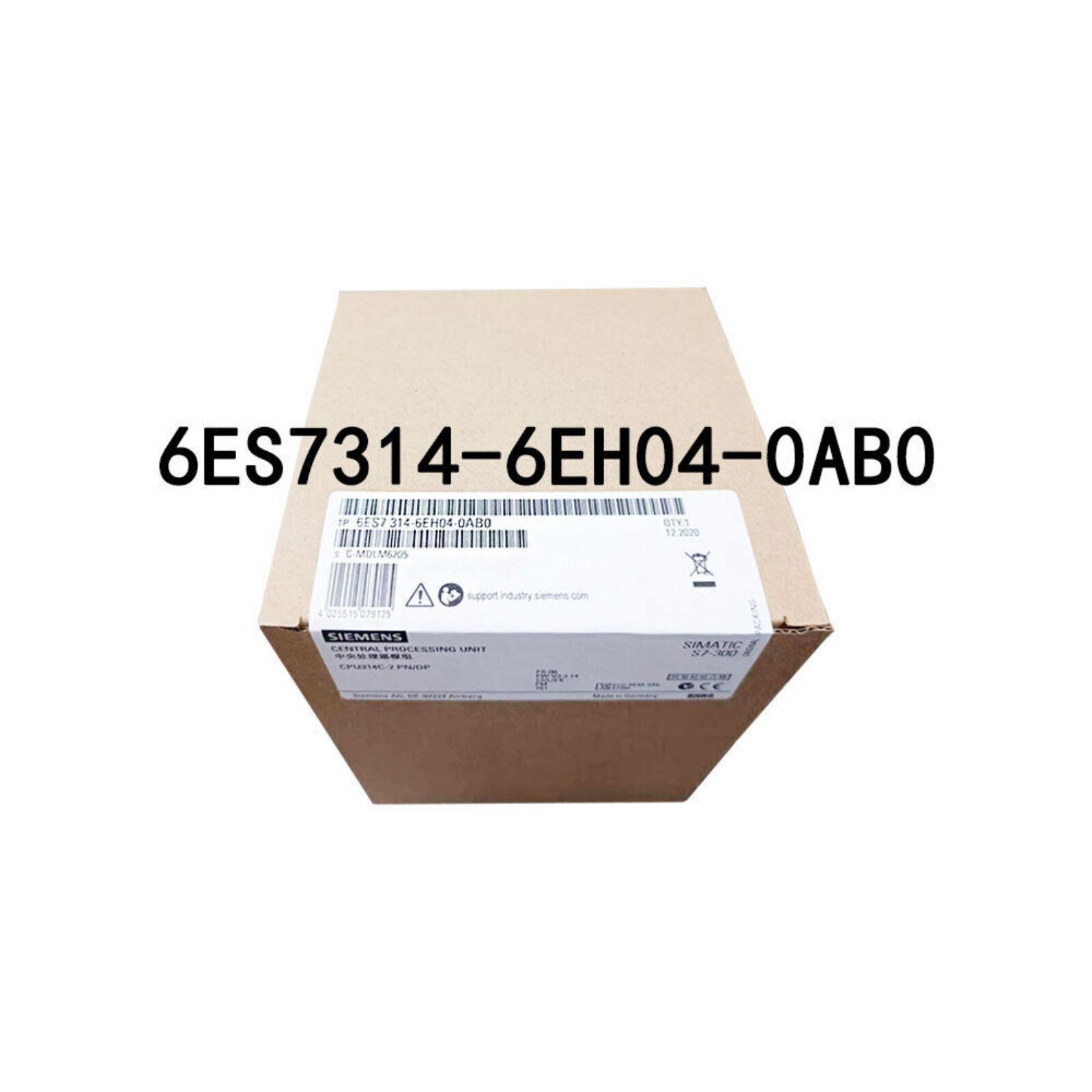 New Siemens 6ES7 314-6EH04-0AB0 6ES7314-6EH04-0AB0 S7-300 CPU 314C-2PN/DP