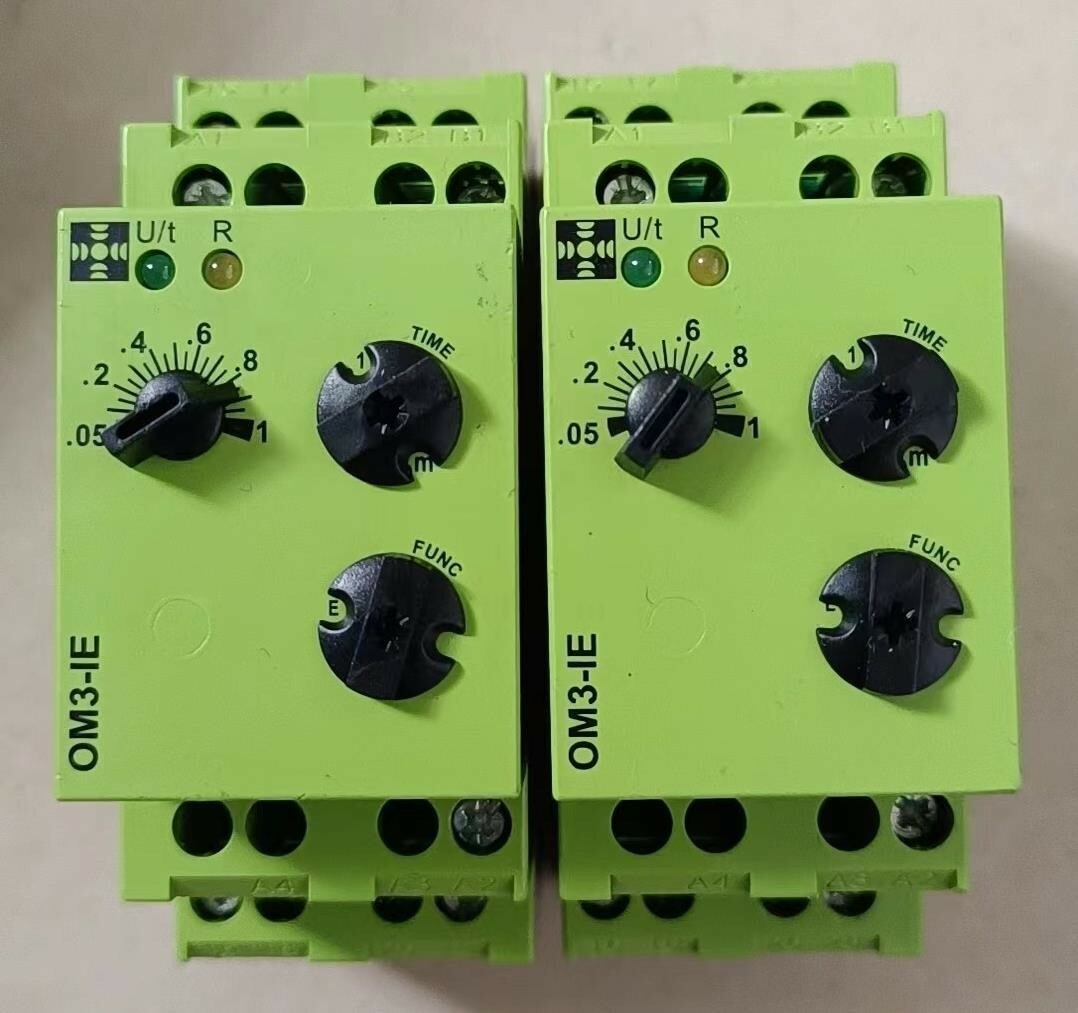 1pc USED TELE OM3-IE VDE0435 Time Relay TESTED #V6C1 CH